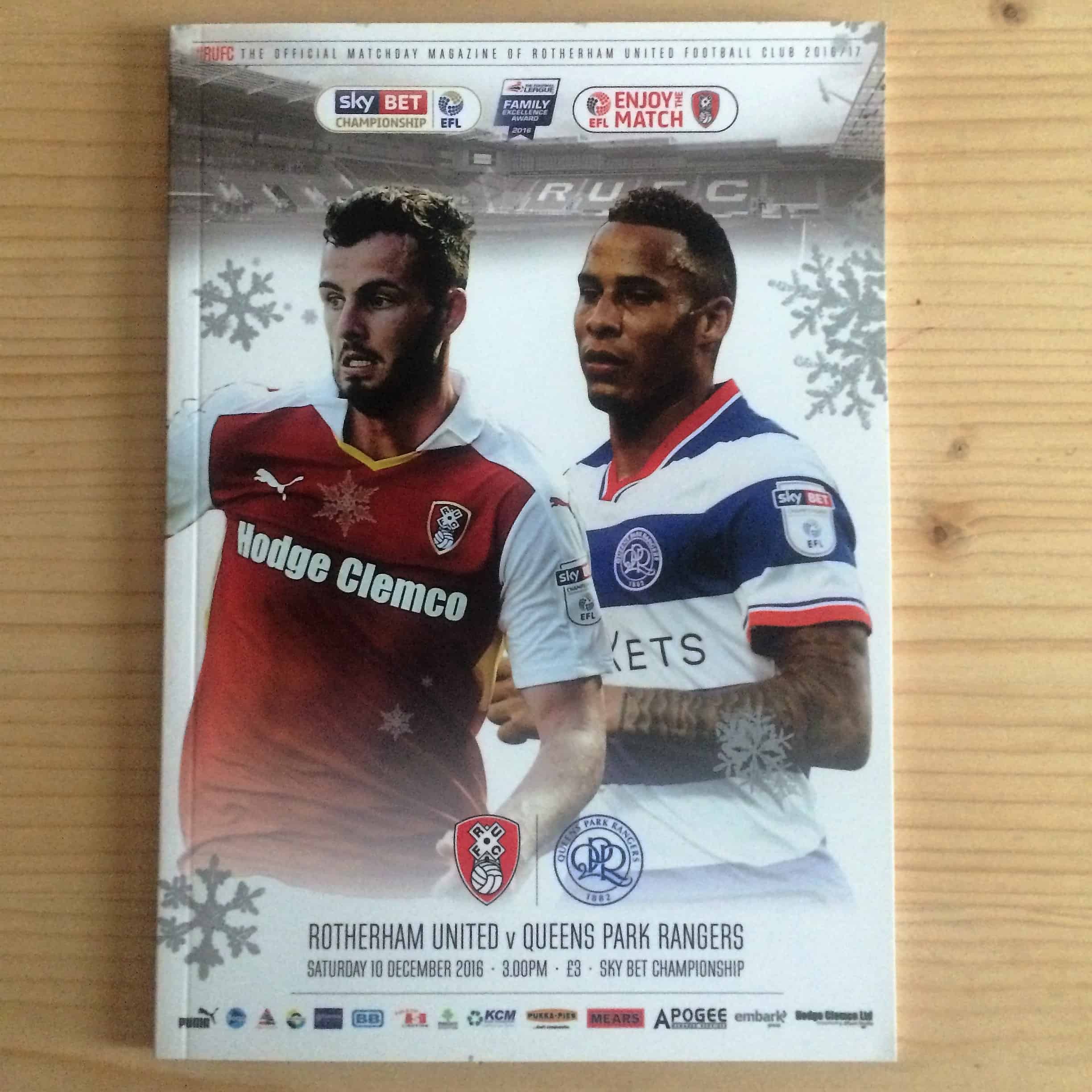 Rotherham United FC v Queens Park Rangers FC